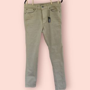 NWT Mens Size 32x32 Express Brand Pants Chinos Denim Jeans Skinny Hyper Stretch